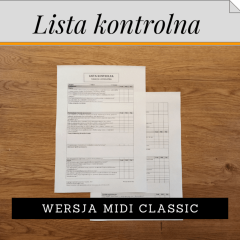 Lista kontrolna Midi Classic
